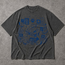 SF_COLOR=dark-heather; SF_ITEM=adult-t-shirt; SF_ROLE=main; Rad Cat Radiology Technologist Cats T-Shirt Veterinary X-Ray Medical Tee - Dark Heather Adult T-Shirt product image