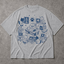 SF_COLOR=sport-grey; SF_ITEM=adult-t-shirt; SF_ROLE=main; Rad Cat Radiology Technologist Cats T-Shirt Veterinary X-Ray Medical Tee - Sport Grey Adult T-Shirt product image