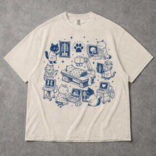 SF_COLOR=ivory; SF_ITEM=adult-t-shirt; SF_ROLE=gallery; Rad Cat Radiology Technologist Cats T-Shirt Veterinary X-Ray Medical Tee - Ivory Adult T-Shirt product image