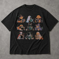 SF_COLOR=black; SF_ITEM=adult-t-shirt; SF_ROLE=main; Spooky Dogs Reading Books T-Shirt Halloween Puppy Costumes Bookworm Fall Apparel - Black Adult T-Shirt product image