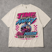 SF_COLOR=ivory; SF_ITEM=adult-t-shirt; SF_ROLE=gallery; Time You Get Angry You Poison Your System T-Shirt Skull Toxic Poison Tee - Ivory Adult T-Shirt product image