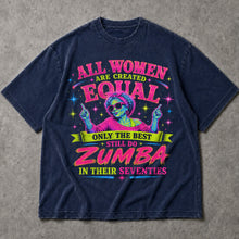 SF_COLOR=navy; SF_ITEM=adult-t-shirt; SF_ROLE=main; Zumba In Seventies T-Shirt Funny Retro Dance Workout Fitness Hobby Apparel - Navy Adult T-Shirt product image